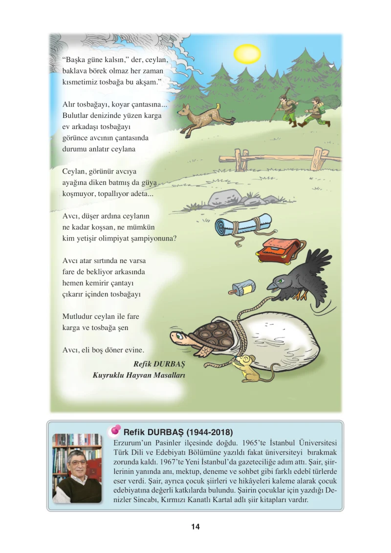 8. Sınıf Türkçe Ders Kitabı Cevapları Hecce Yayınları Sayfa 14