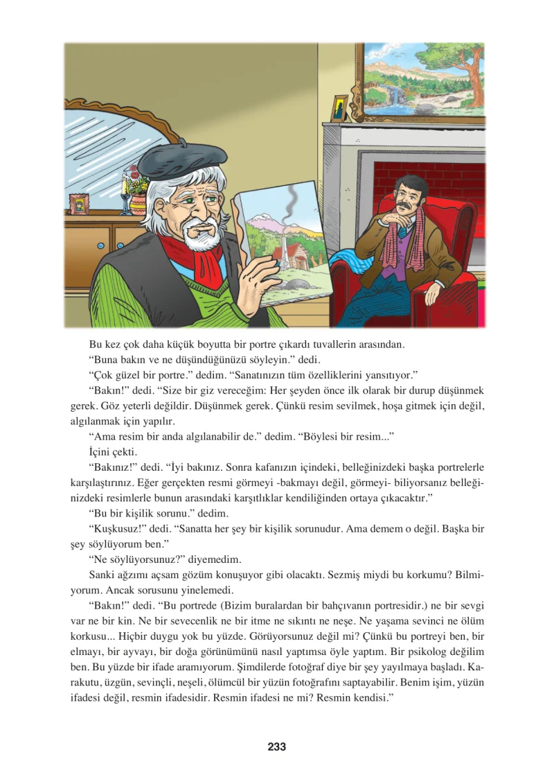 8. Sınıf Türkçe Ders Kitabı Cevapları Hecce Yayınları Sayfa 233