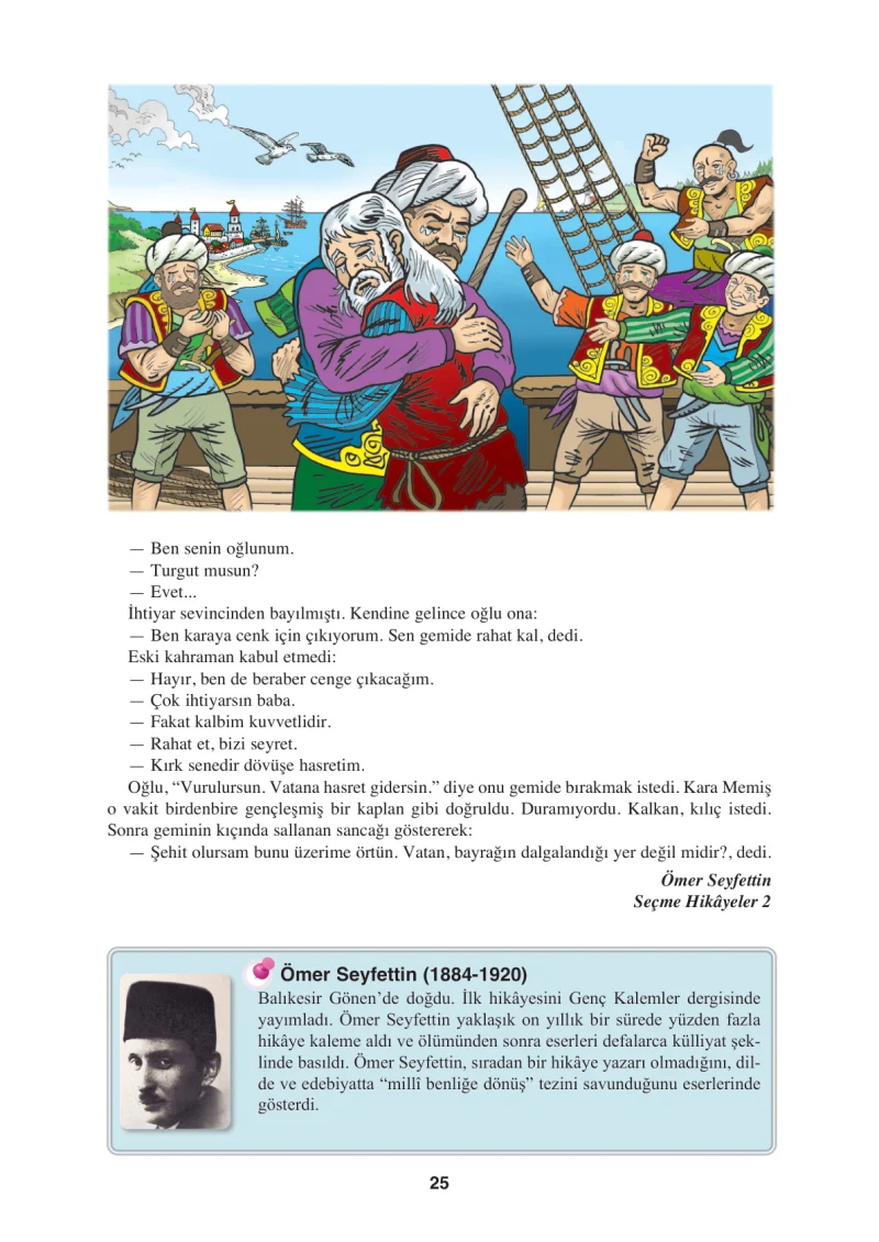 8. Sınıf Türkçe Ders Kitabı Cevapları Hecce Yayınları Sayfa 25