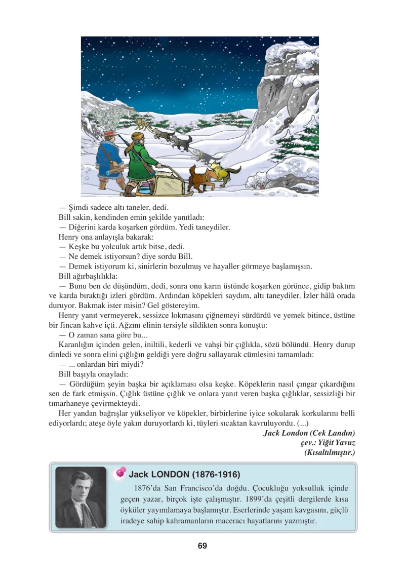 8. Sınıf Türkçe Ders Kitabı Cevapları Hecce Yayınları Sayfa 69
