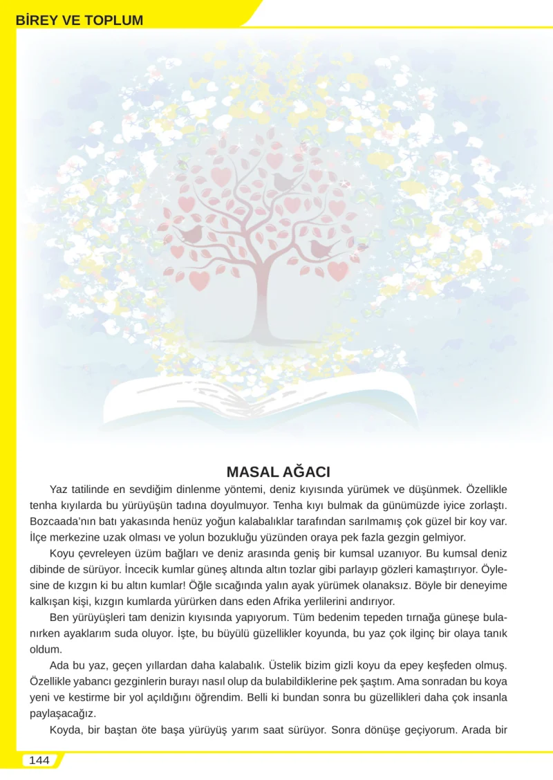 8. Sınıf Türkçe Ders Kitabı Cevapları Meb Yayınları Sayfa 144