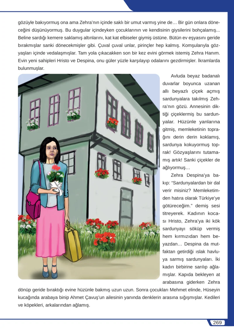8. Sınıf Türkçe Ders Kitabı Cevapları Meb Yayınları Sayfa 269