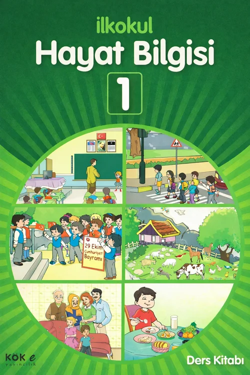 1. Sınıf Hayat Bilgisi Kök-e Yayınları ders kitabı kapağı