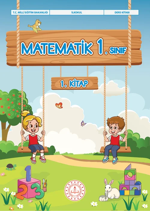 1. Sınıf Matematik Meb Yayınları 1. Kitap ders kitabı kapağı