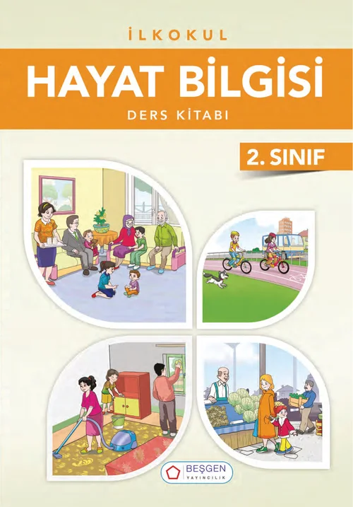 2. Sınıf Hayat Bilgisi Beşgen Yayıncılık ders kitabı kapağı