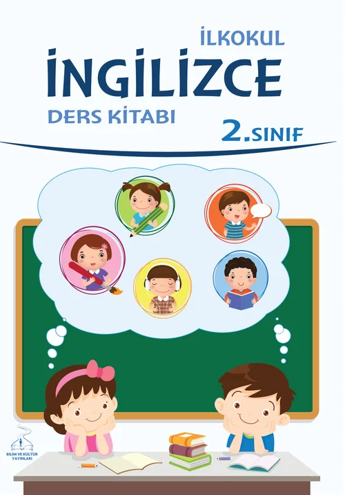 2. Sınıf İngilizce Bilim ve Kültür Yayınları ders kitabı kapağı