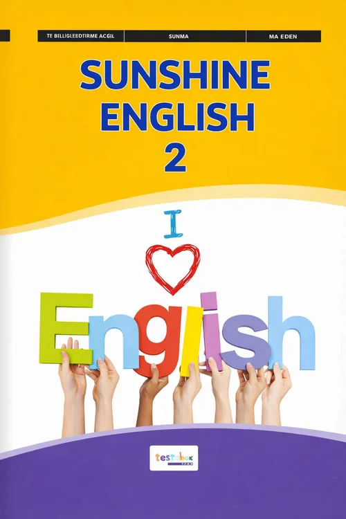 2. Sınıf İngilizce Hecce Yayınları ders kitabı kapağı