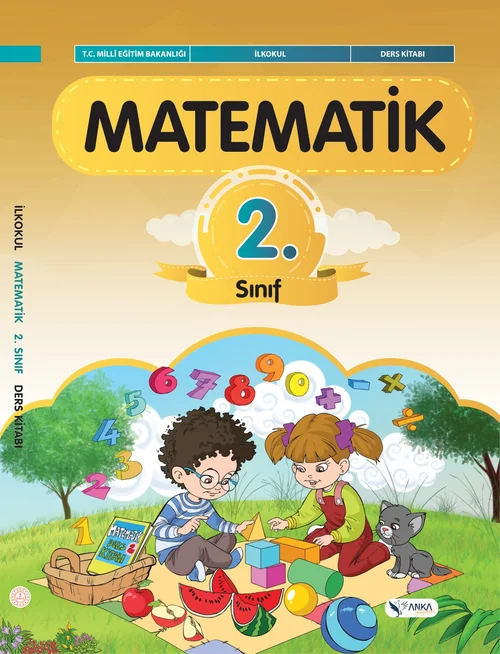 2. Sınıf Matematik Anka Yayınları ders kitabı kapağı