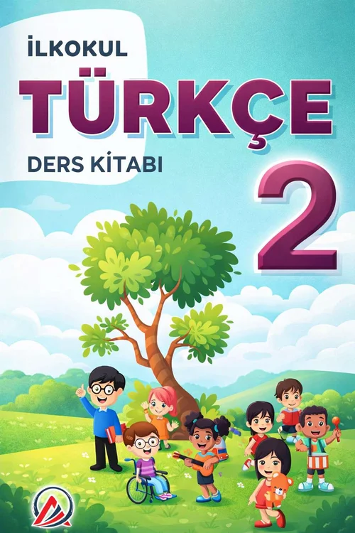 2. Sınıf Türkçe Ada Matbaacılık Yayıncılık ders kitabı kapağı