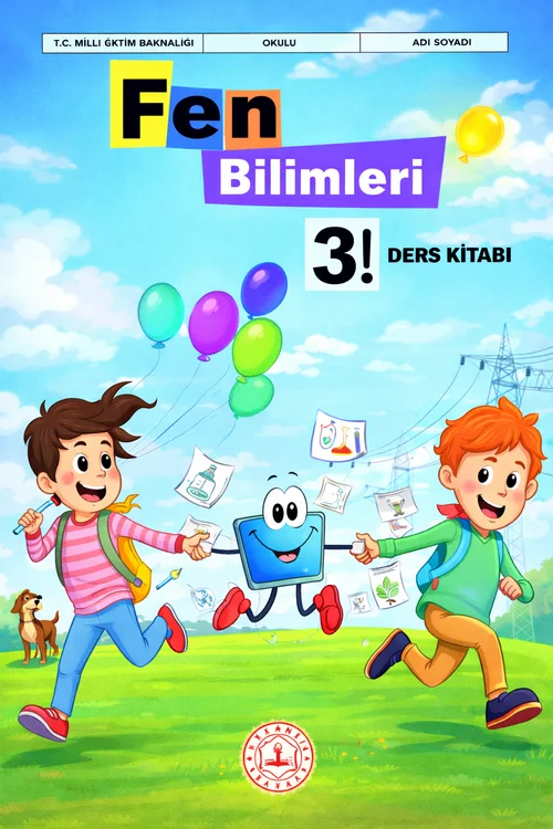 3. Sınıf Fen Bilimleri Meb Yayınları ders kitabı kapağı