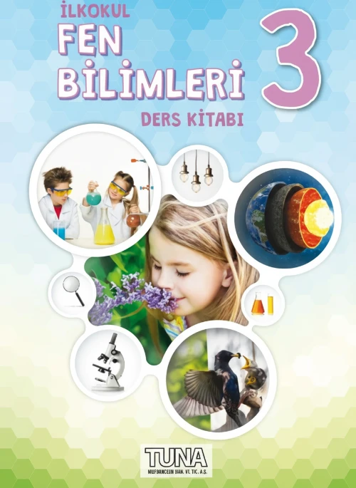 3. Sınıf Fen Bilimleri Tuna Yayınları ders kitabı kapağı