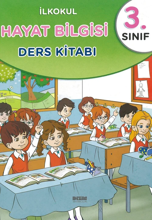 3. Sınıf Hayat Bilgisi Dizin Yayıncılık ders kitabı kapağı