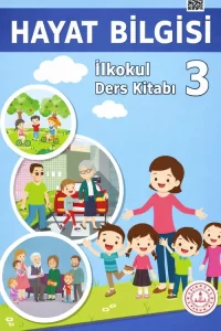 3. Sınıf Hayat Bilgisi Meb Yayınları 2 ders kitabı kapağı