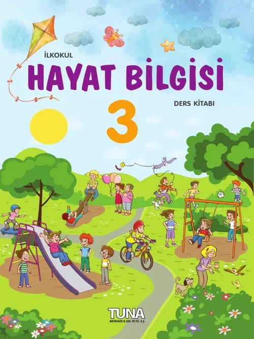 3. Sınıf Hayat Bilgisi Tuna Yayınları ders kitabı kapağı