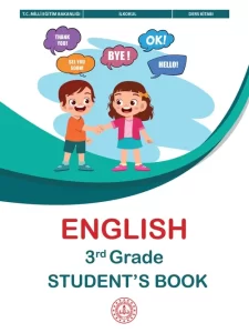 3. Sınıf İngilizce Meb Yayınları ders kitabı kapağı