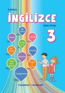 3. Sınıf İngilizce Yıldırım Yayınları ders kitabı kapağı