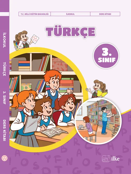 3. Sınıf Türkçe İlke Yayınları ders kitabı kapağı
