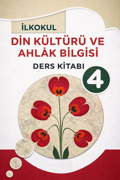4. Sınıf Din Kültürü ve Ahlak Bilgisi Tutku Yayıncılık ders kitabı kapağı