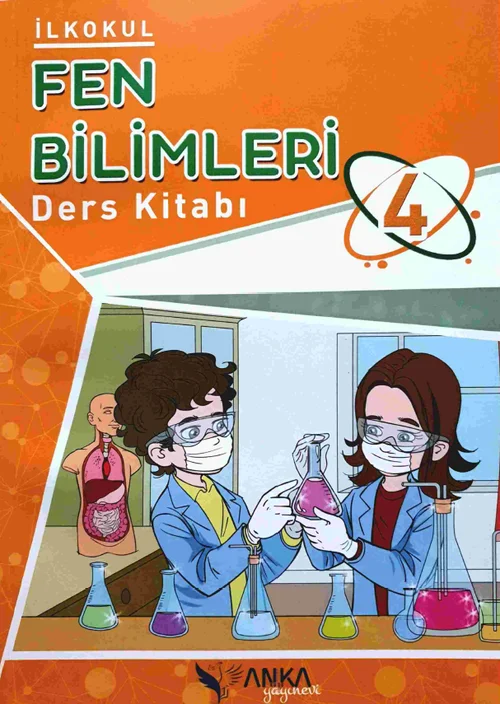 4. Sınıf Fen Bilimleri Anka Yayınevi ders kitabı kapağı