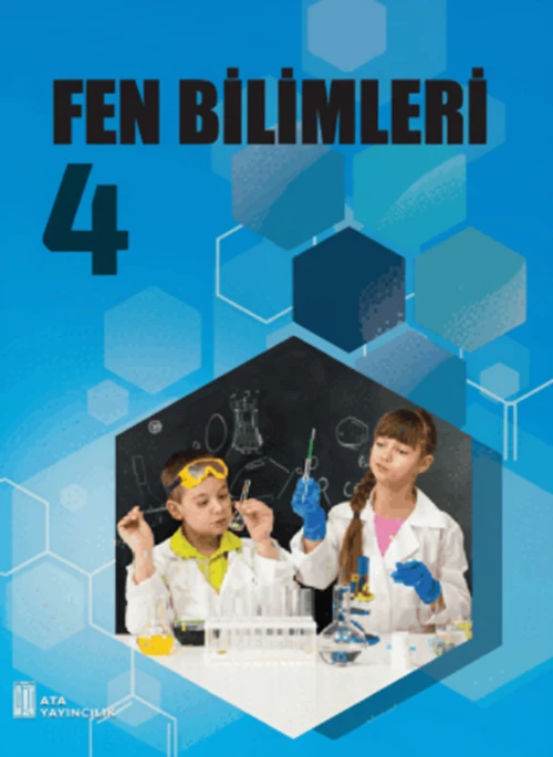 4. Sınıf Fen Bilimleri Ata Yayıncılık ders kitabı kapağı