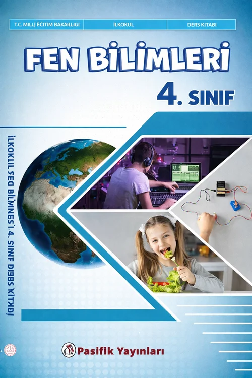 4. Sınıf Fen Bilimleri Pasifik Yayınları ders kitabı kapağı