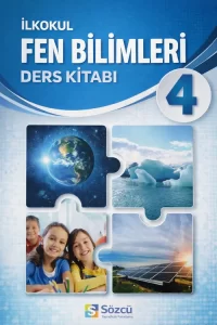 4. Sınıf Fen Bilimleri Sözcü Yayınları ders kitabı kapağı
