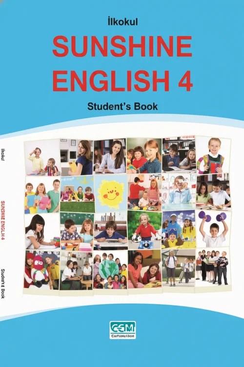 4. Sınıf İngilizce Cem Yayınları ders kitabı kapağı