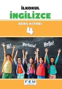 4. Sınıf İngilizce FCM Yayıncılık ders kitabı kapağı