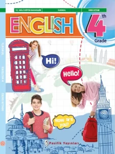4. Sınıf İngilizce Pasifik Yayınları ders kitabı kapağı