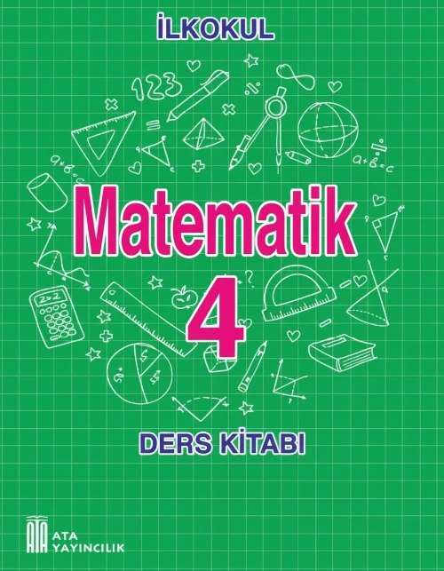 4. Sınıf Matematik Ata Yayınları ders kitabı kapağı