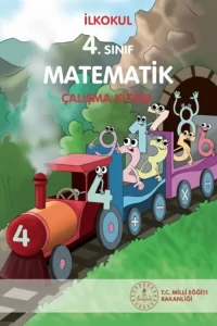 4. Sınıf Matematik Meb Yayınları Çalışma Kitabı 1 ders kitabı kapağı