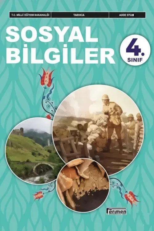 4. Sınıf Sosyal Bilgiler Ferman Yayınları ders kitabı kapağı