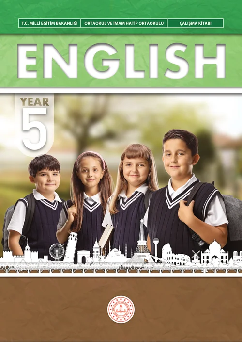 5. Sınıf İngilizce Meb Yayınları Çalışma Kitabı ders kitabı kapağı