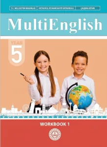 5. Sınıf İngilizce Meb Yayınları Work Book 1. Kitap ders kitabı kapağı