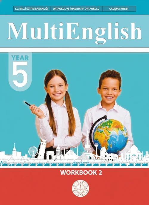 5. Sınıf İngilizce Meb Yayınları Work Book 2. Kitap ders kitabı kapağı