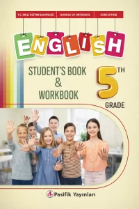 5. Sınıf İngilizce Pasifik Yayınları ders kitabı kapağı