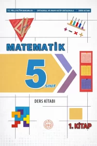 5. Sınıf Matematik Meb Yayınları 1.Kitap ders kitabı kapağı