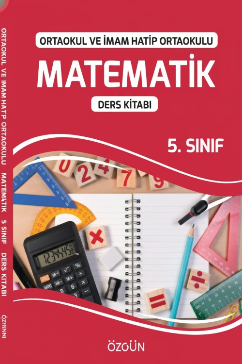 5. Sınıf Matematik Özgün Yayınları ders kitabı kapağı