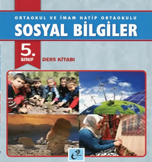 5. Sınıf Sosyal Bilgiler E Kare Yayınları ders kitabı kapağı