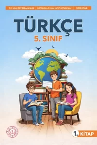 5. Sınıf Türkçe Meb Yayınları 1. Kitap ders kitabı kapağı