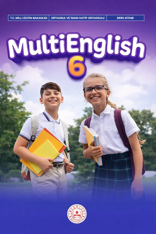 6. Sınıf İngilizce Meb Yayınları Ders Kitapı ders kitabı kapağı