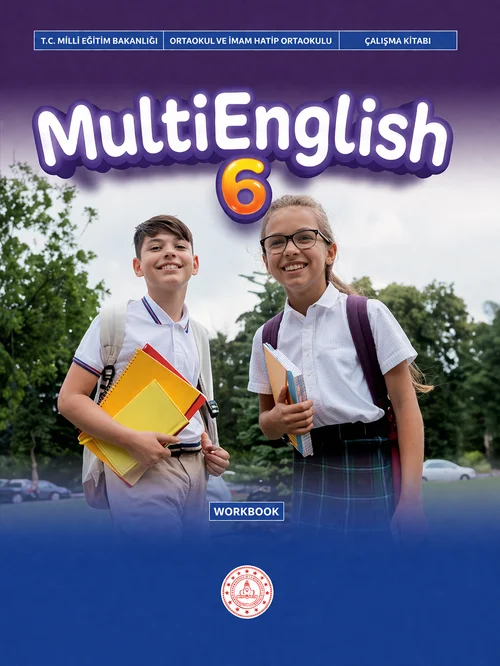 6. Sınıf İngilizce Meb Yayınları Work Book ders kitabı kapağı