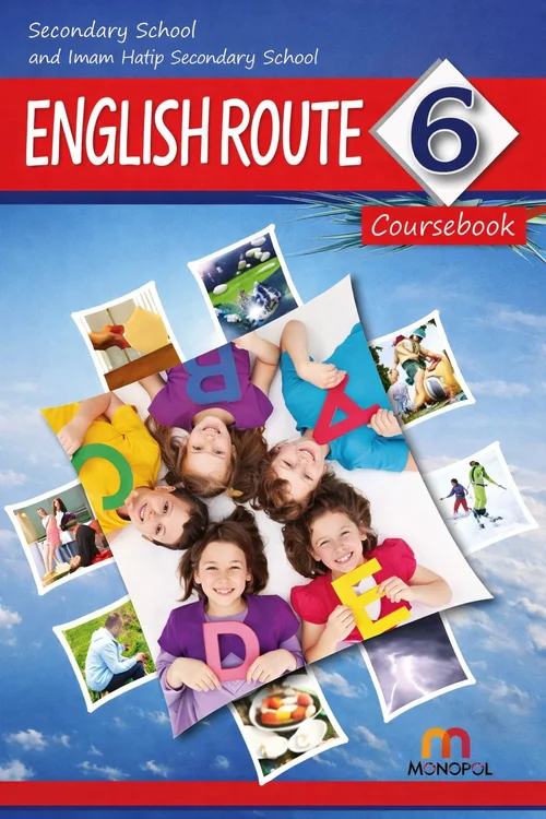 6. Sınıf İngilizce Monopol Yayınları ders kitabı kapağı