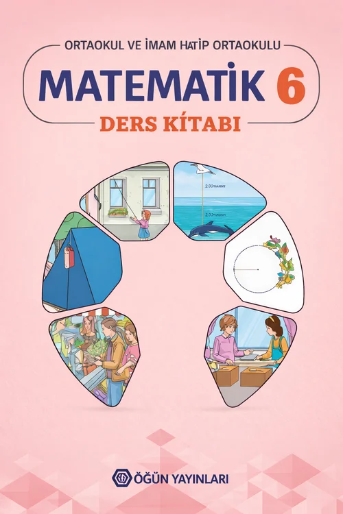 6. Sınıf Matematik Öğün Yayınlar ders kitabı kapağı