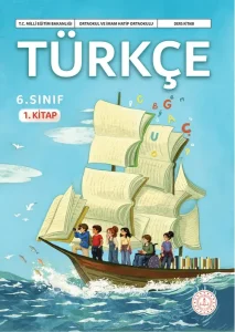 6. Sınıf Türkçe Ders Kitabı Kapağı Meb Yayınları (1. Kitap)
