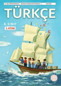 6. Sınıf Türkçe Ders Kitabı Kapağı Meb Yayınları (2. Kitap)