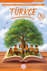 6. Sınıf Türkçe Meb Yayınları 2. Kitap ders kitabı kapağı