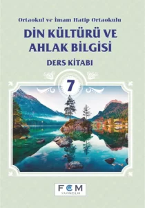 7. Sınıf Din Kültürü ve Ahlak Bilgisi FCM Yayıncılık ders kitabı kapağı