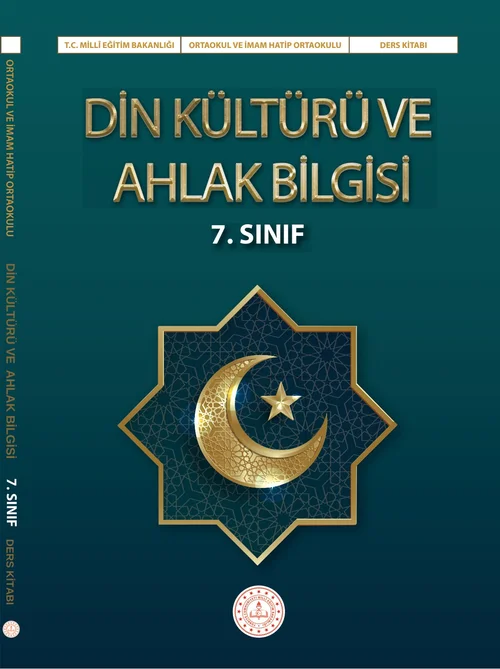 7. Sınıf Din Kültürü ve Ahlak Bilgisi Meb Yayınları ders kitabı kapağı