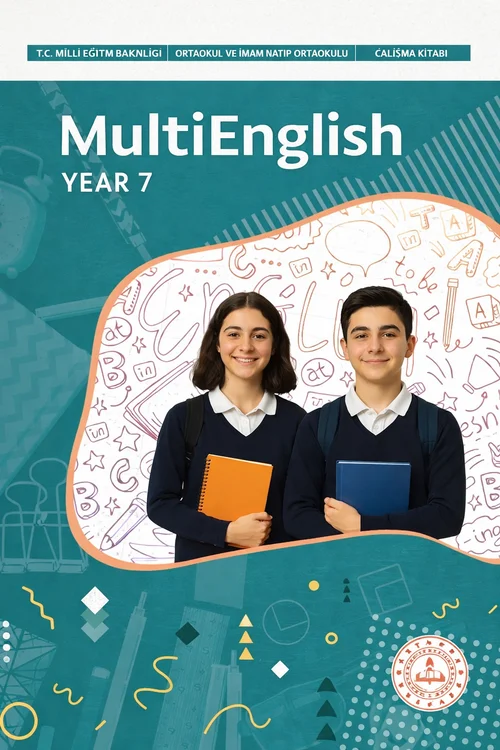 7. Sınıf İngilizce Meb Yayınları Work Book ders kitabı kapağı